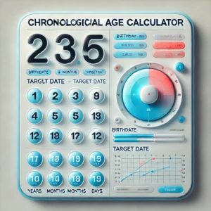 Chronological Age Calculator